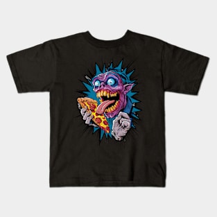 Pizza Monster’s Delight Kids T-Shirt